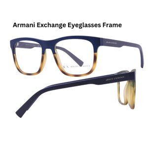New Men's A|X ARMANI EXCHANGE Square Eyeglass Frames 100% Authentic